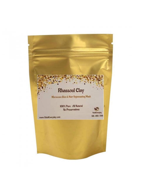 Rhassoul Clay - Ghassoul Clay 1 Lb - Moroccan Lava Clay - Detoxifying and Rejuvenating clay by SaaQin®