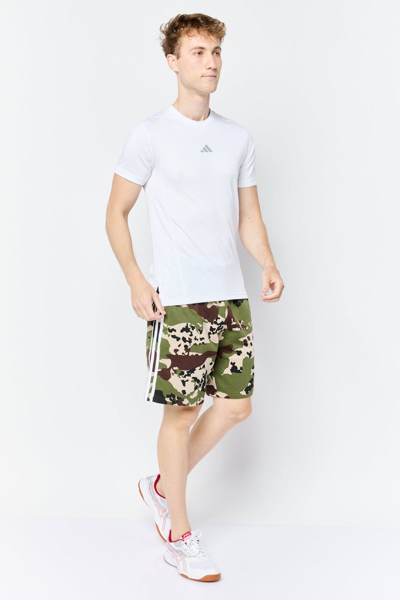 adidas Originals Men Sportswear Fit Camouflage Outdoor Shorts, Multicolor  - Image 2