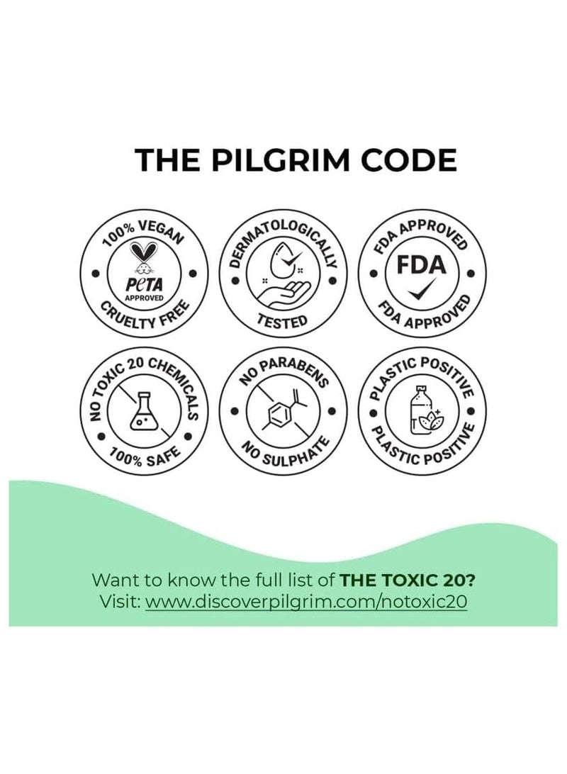 PILGRIM Squalane (Plant) Roll-On Under Eye Cream For Dark Circles For Women And Men With Phyto-Retinol And Caffeine  Under Eye Cream For Wrinkles And Puffy Eyes  Dark Circle Remover For Men And Women 15Ml - Image 4