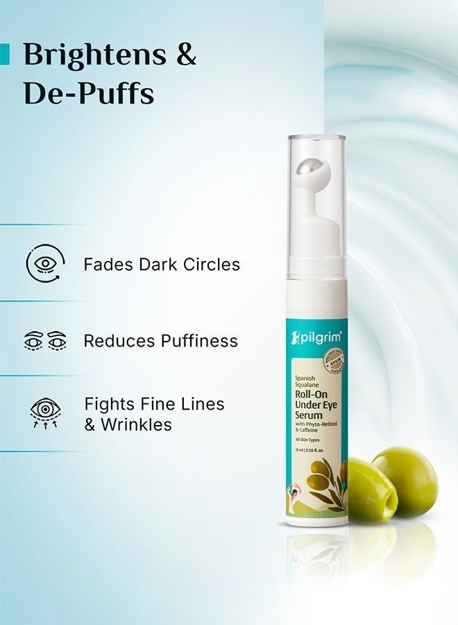 PILGRIM Squalane Roll-On under Eye serum 15 ml - Image 4