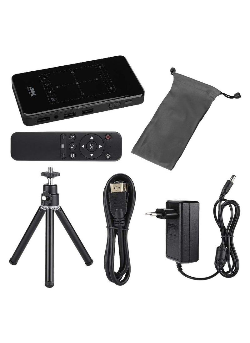 borrego - 4K Mini Projector With WiFi And Bluetooth Built In Android Rechargeable Portable Outdoor Projector Support 4K Video Decoding For Mobile Laptop Smart Phone - Image 1