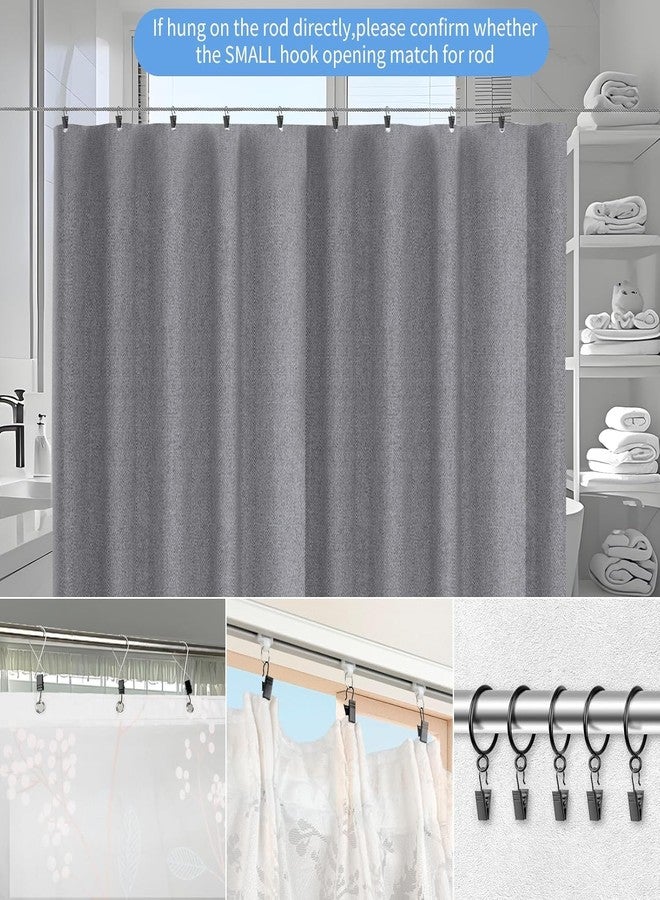 SHOPEE 10 Pack Metal Hook Clips for Hanging Curtains, Photos, Home Decoration, Art Craft Display - Black - Image 4