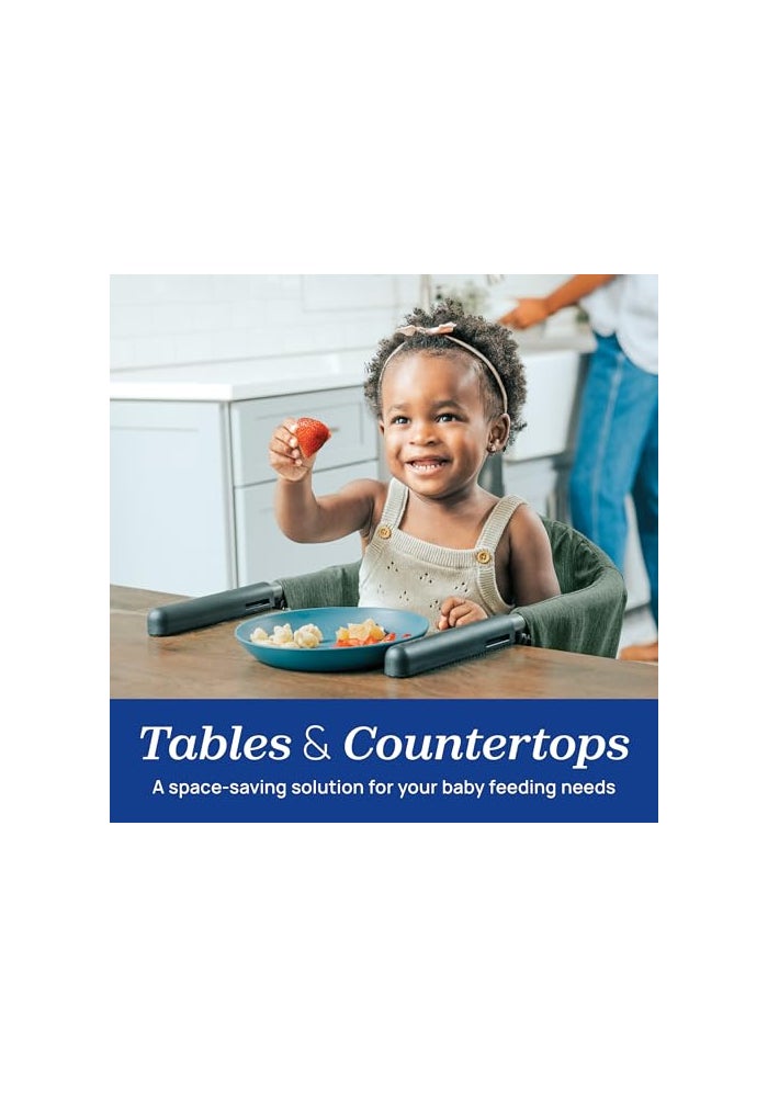 Chicco FastLock HookOn High Chair Portable High Chair for Babies and Toddlers Sets up in Seconds MossGreen - Image 3