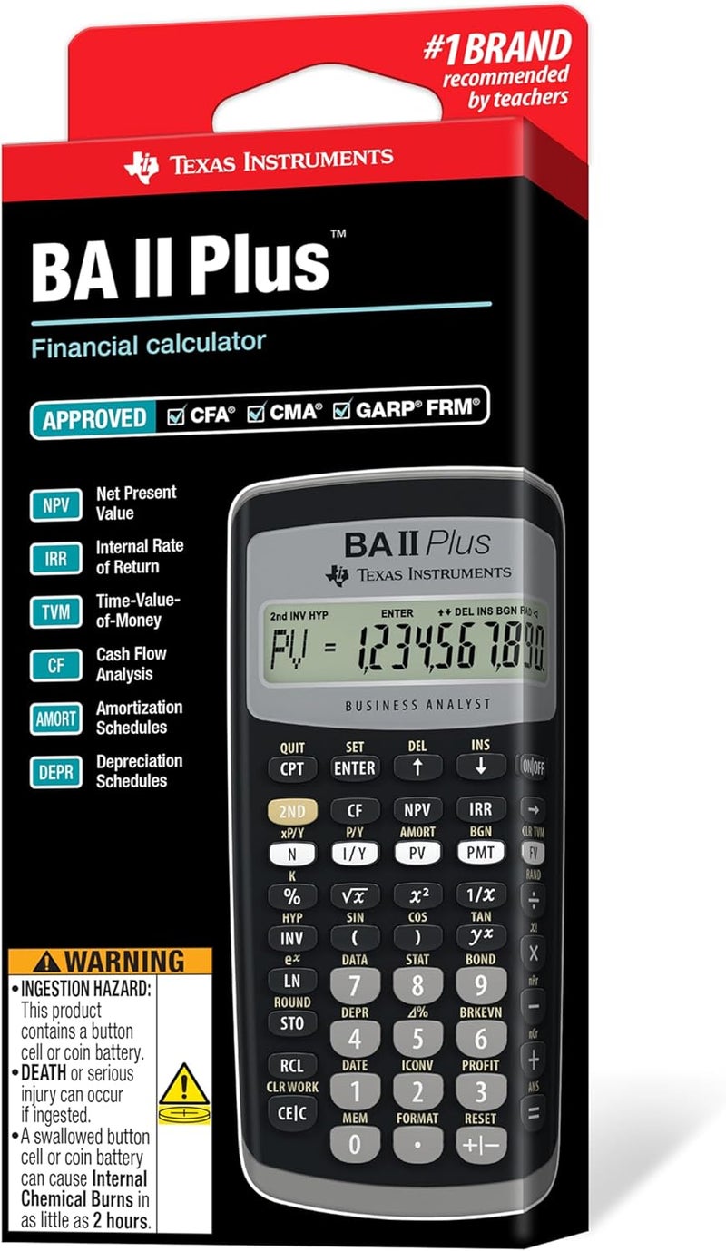 BA II Plus Financial Calculator - Image 1