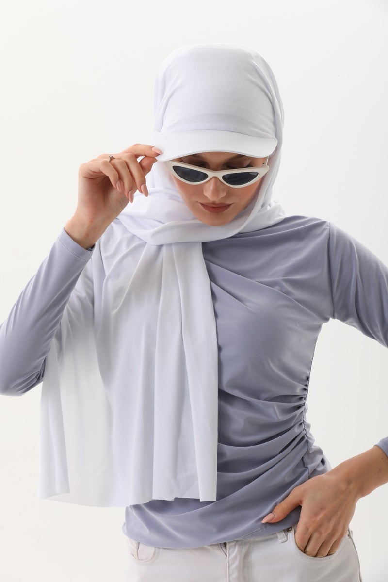 Elif Iç Giyim Elif Underwear Sandy Shawl with Hat - Image 5