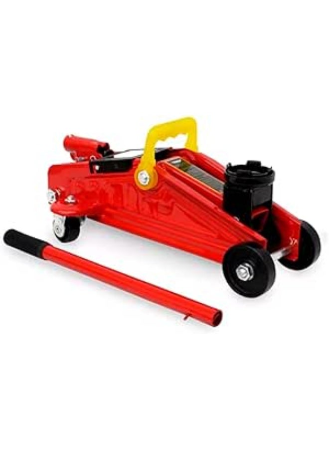 2 Ton Hydraulic Jack with Wheels – Heavy-Duty Automotive Floor Jack for Garage & Home - Image 1