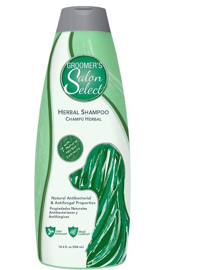 Groomer's Salon Select - Groomer’s Salon Herbal Shampoo For Dogs 544Ml - Image 1