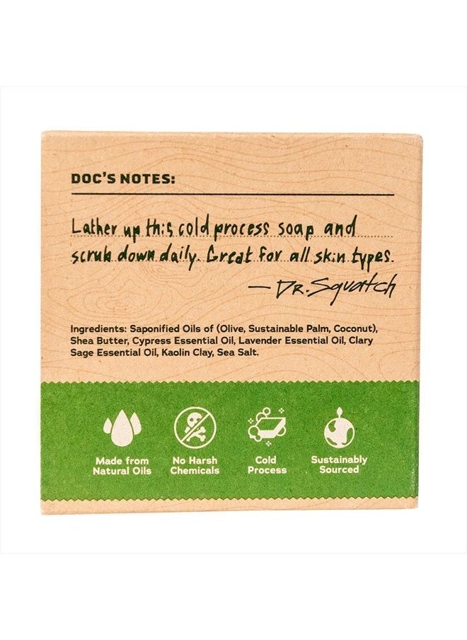 Dr. Squatch All Natural Bar Soap for Men with Zero Grit, Alpine Sage  - Image 5