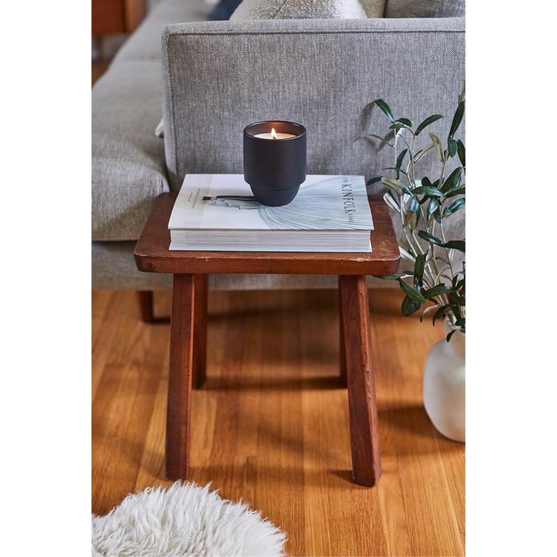 Paddywax Parks, Yosemite Scented Candle in Reusable Ceramic Jar with Crackling Wood Wick, Soy Candle with Approx. 77 Hour Burn Time, Decorative Gift Candles for Home, Cottonwood & Oak Scent, 11 oz - Image 2