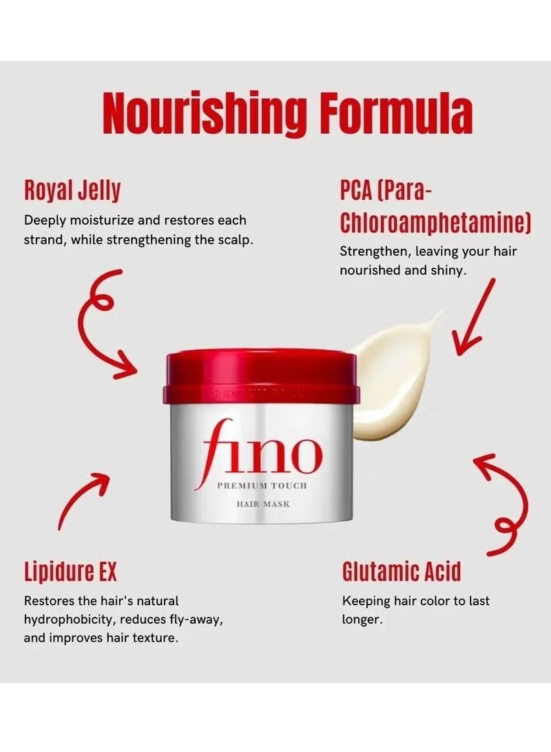 Fino Premium Touch Hair Mask - 230gm - Image 4