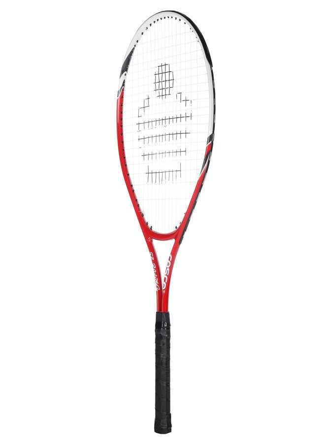 Cosco Drive 25 Aluminium Tennis Racquet - Red & Black - Image 5