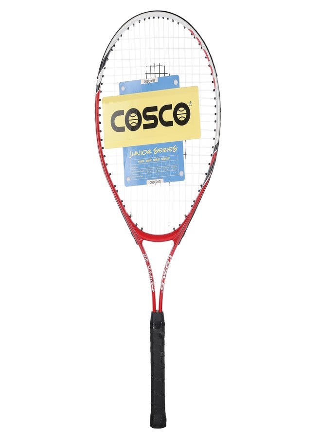 Cosco Drive 25 Aluminium Tennis Racquet - Red & Black - Image 1