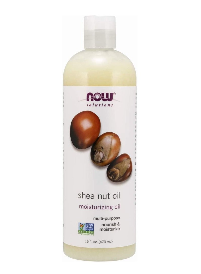 now Shea Nut Moisturizing Oil 473ml - Image 1