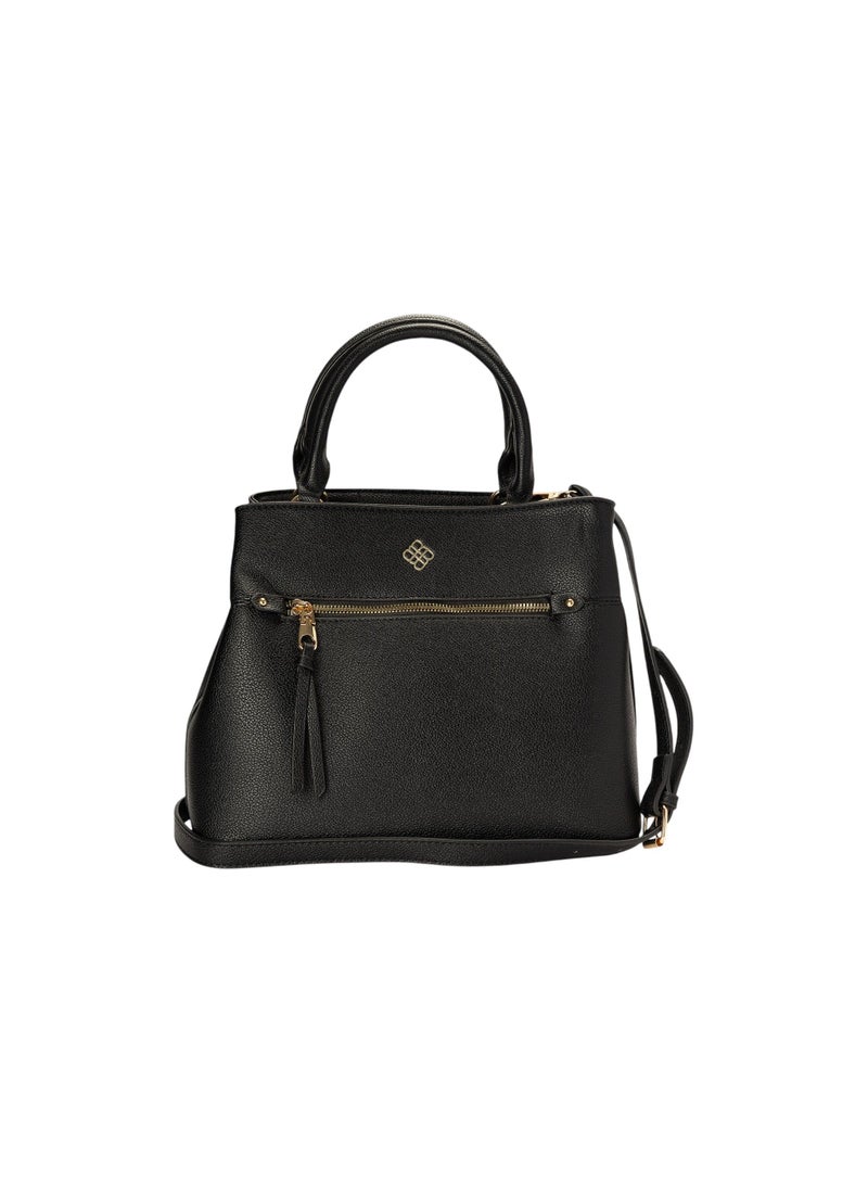 Bata Textured Top Handle Bag - Image 1