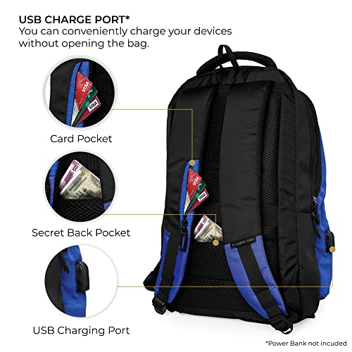 Nasher Miles Corporate Laptop Backpack Black 40 L - Image 4