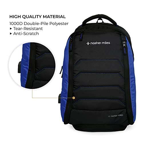 Nasher Miles Corporate Laptop Backpack Black 40 L - Image 2