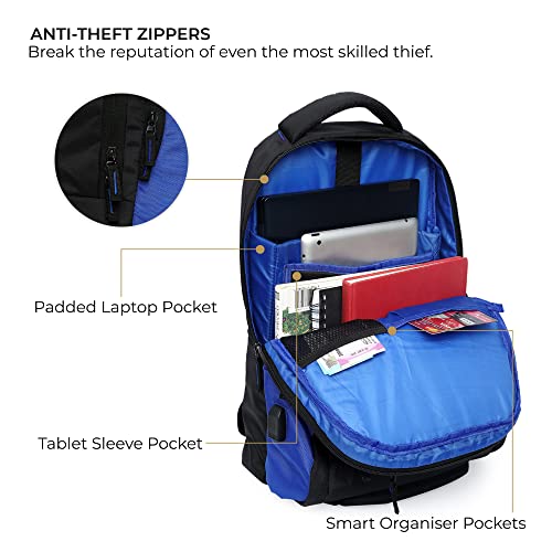 Nasher Miles Corporate Laptop Backpack Black 40 L - Image 5