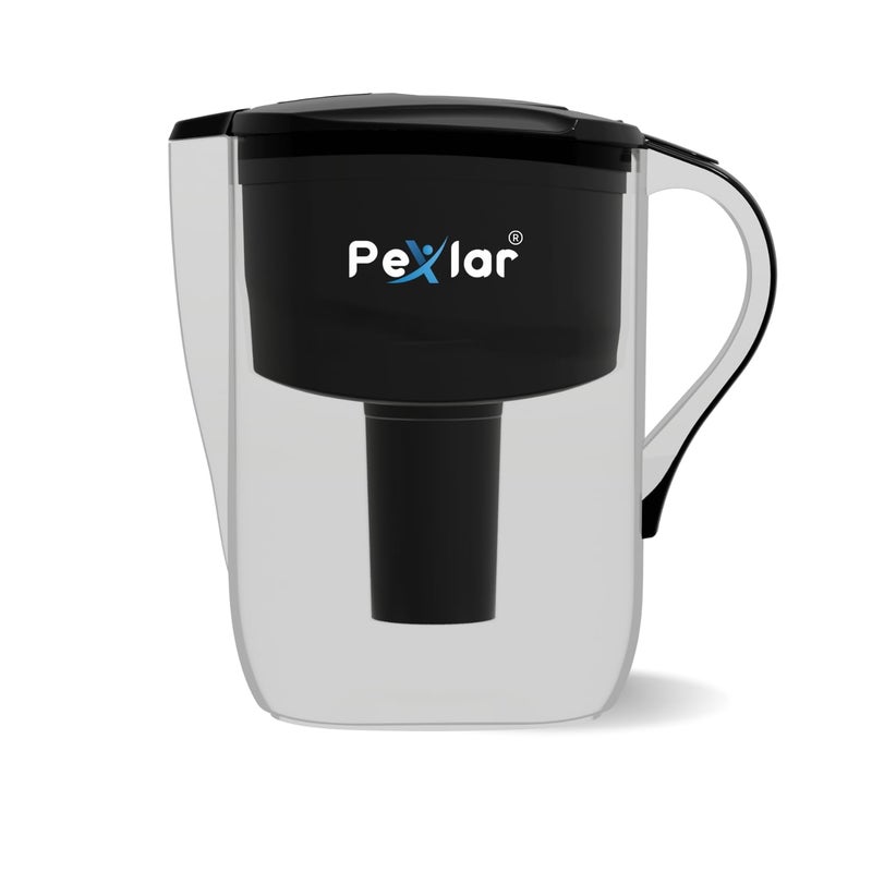 Pexlar Alkaline Water Filter Jug Alkaline Water Generator Blue 4 Litres BPA Free - Image 1