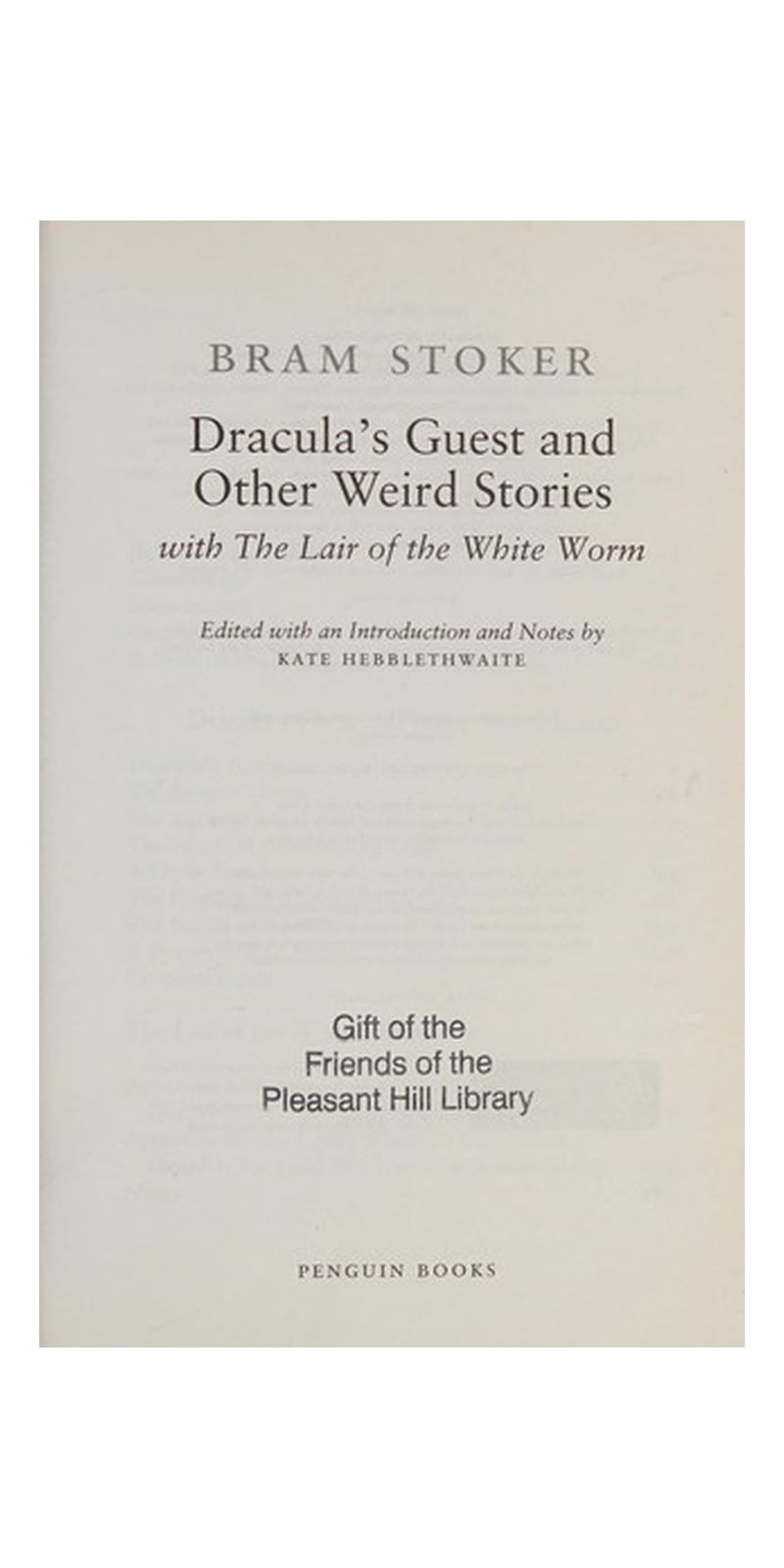 Dracula's Guest and Other Weird Tales: with the lair of the white worm - Image 2