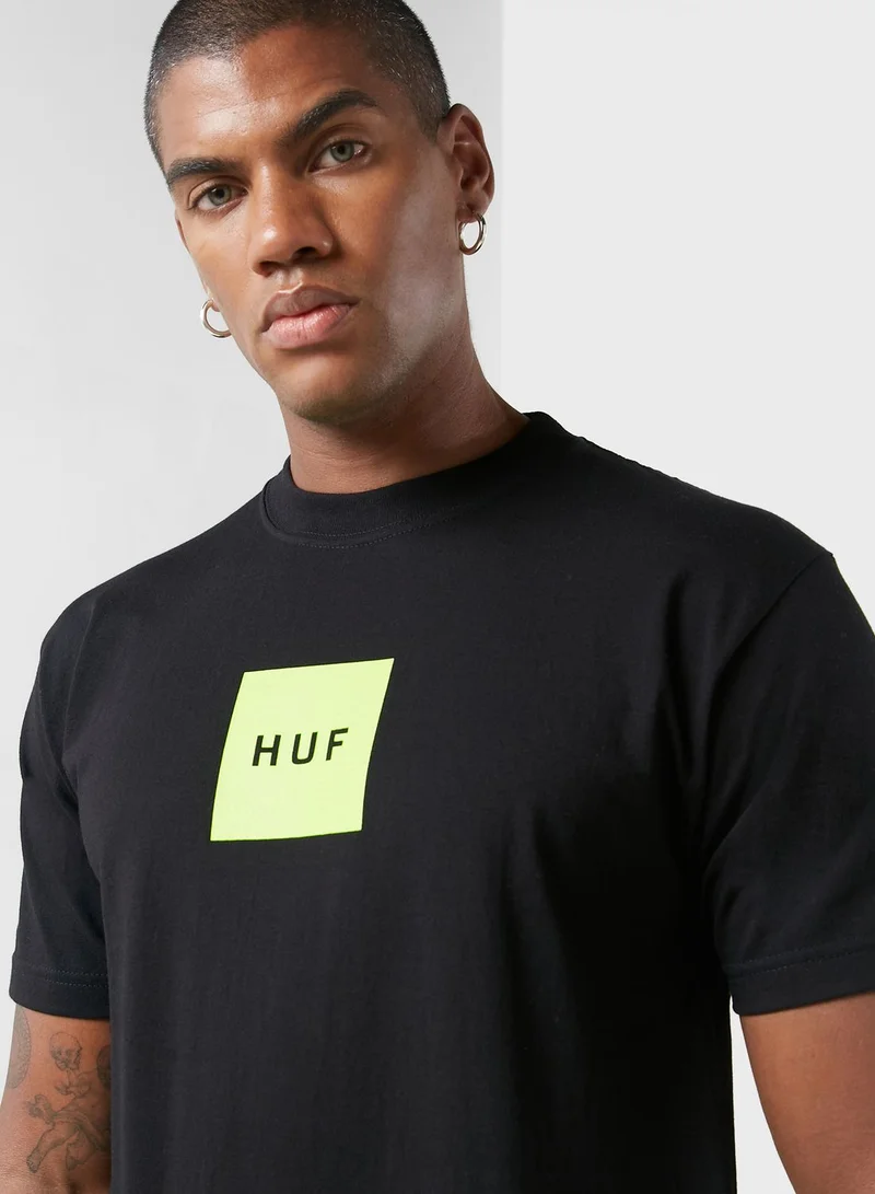 HUF Logo Set Box T-Shirt