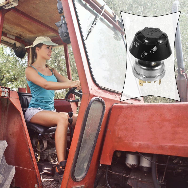 Metal Tractor Horn Push Button Switch For Farm Vehicle Replacement - Image 5