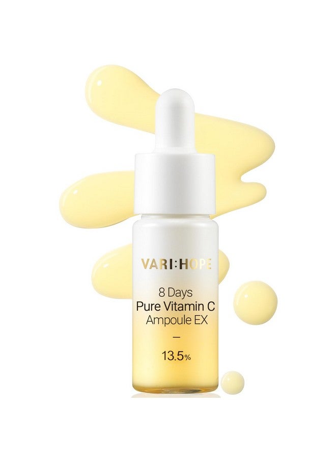 VARIHOPE 8 Days Vitamin C Serum (0.5 oz) - Dual-Layer Ascorbic Acid, Facial Serum for Deep Moisturization, Korean Skincare Ampoule, Glowing & Radiant Skin - Image 1