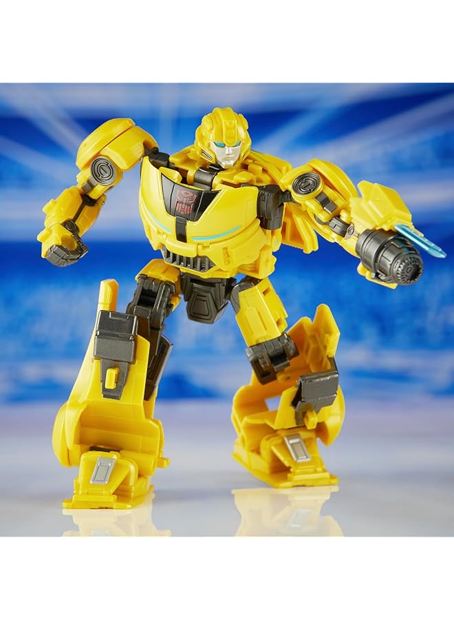 TRANSFORMERS : One Prime Changer Bumblebee (B 127) 5 Inch Robot Action Figure Interactive Toys For Boys And Girls Ages 6 And Up - Image 4