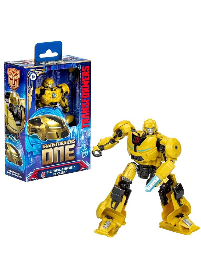 TRANSFORMERS : One Prime Changer Bumblebee (B 127) 5 Inch Robot Action Figure Interactive Toys For Boys And Girls Ages 6 And Up - Image 1