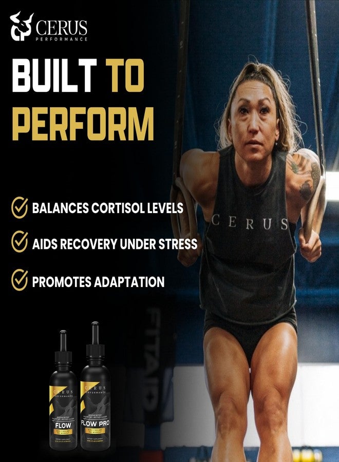 Cerus Performance Flow Stimulant-Free Endurance Pre-Workout – Boosts Stamina, Supports Heart Health with Natural Herbs, Vegan-Friendly - 2 Fl Oz - Image 4