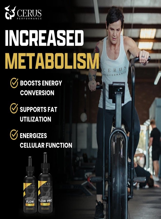 Cerus Performance Flow Stimulant-Free Endurance Pre-Workout – Boosts Stamina, Supports Heart Health with Natural Herbs, Vegan-Friendly - 2 Fl Oz - Image 5