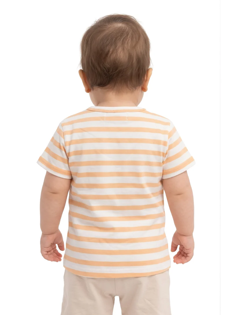 AIKO Infant Girls Cotton Interlock Printed T-Shirt – Little Happy Nap Design