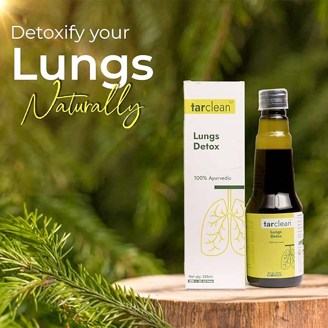 Le-vanza Food & Herbals Le-vanza Herbal Lung Detox Syrup 225ml | Ayurvedic Respiratory Support Supplement | For Smokers & Pollution Exposure Care | Natural Herbal Formula - Image 4