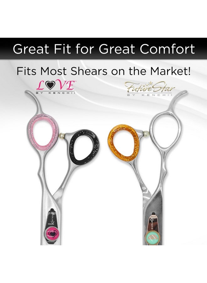 Kenchii Extra Soft Premium Shear Finger Ring Inserts - Thick, Quality Comfort. Elevate Your Grooming Experience with Precision and Style in Multiple Colors - Image 4
