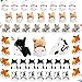 Flahard 48 Pcs 32 Inch Mini Stuffed Horse Animals Toys Plush Horse Animals Horse Party Favors Small Stuffed Horse Keychain for Farm Party Goodie Bag Fillers 6 Colors - Image 2
