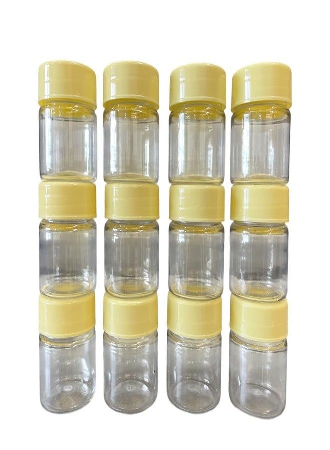 NIOFY Plastic Containers for Spice, Fridge Container, Utility Box, Pickle & Salt Pepper Container - 35 ml, (Plastic Containers-PACK Of 6) - Image 1