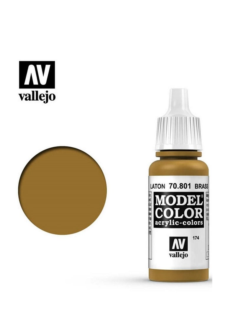 Vallejo Vallejo Model Color 801-17ml Brass
