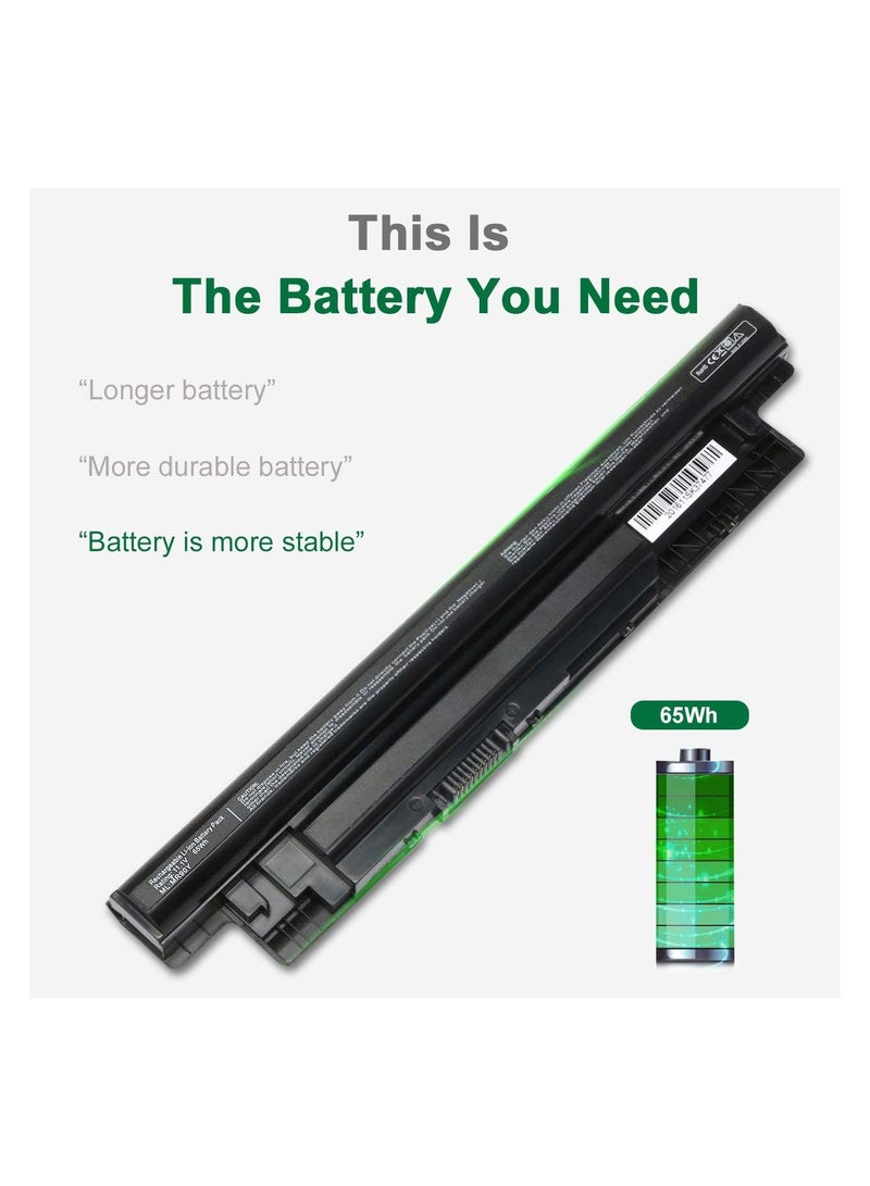 Battery for Dell Inspiron 15 3000 Series 3521 3543 3421 3541 3542 3537 3878 5537 5721 3531 i3531 17 3721 3737 5748 5749 15R 5537 5521 14 3421 5421 m531r-5535 P40F Latitude 3540 3440 Batter  - Image 2