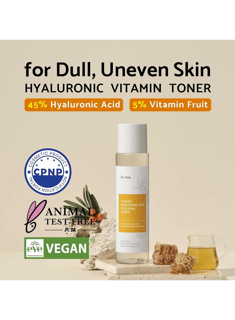 iUNIK Iunik Vitamin Hyaluronic Acid Vitalizing Toner - 200ml  - Image 2