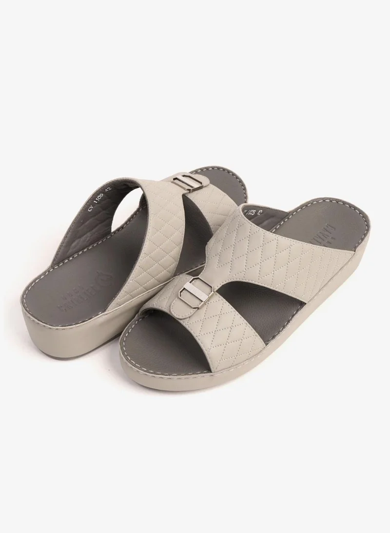 UOMO Cavalier UOMO CAVALIER MENS SANDALS  - CV1105 LIGHT GREY