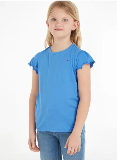 TOMMY HILFIGER Youth Essential Ruffle Top
