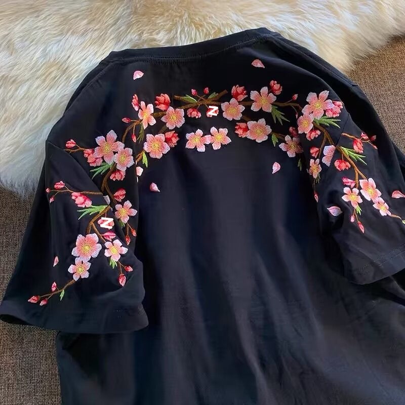 New Short-Sleeved Shirt Men'S Summer Korean-Style Fashionable Simple Half-Sleeved Top Hong Kong-Style Loose Casual Trendy Brand T-Shirt - Image 1