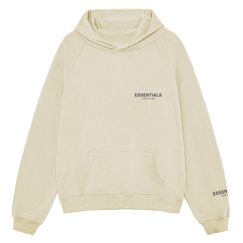 FEAROFGODESSENTIALS Double Line FOG Fashion Brand High Street Loose Autumn and Winter Hooded Long Sleeve Sweater for Men  - Image 3