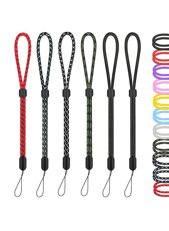 Hukado Adjustable Hand Wrist Straps Lanyard, [5 Pack] 9.5-inch Nylon Lanyard with Quick-Release for Phone/Camera/GoPro/PSP/Flashlight/Keychains/USB Flash Drives and More Device, Multi-Color - Image 1