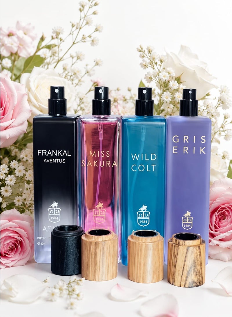 Asaaf Trend General Perfume Set 4 Pieces * 200ml Eau de Parfum - Image 5