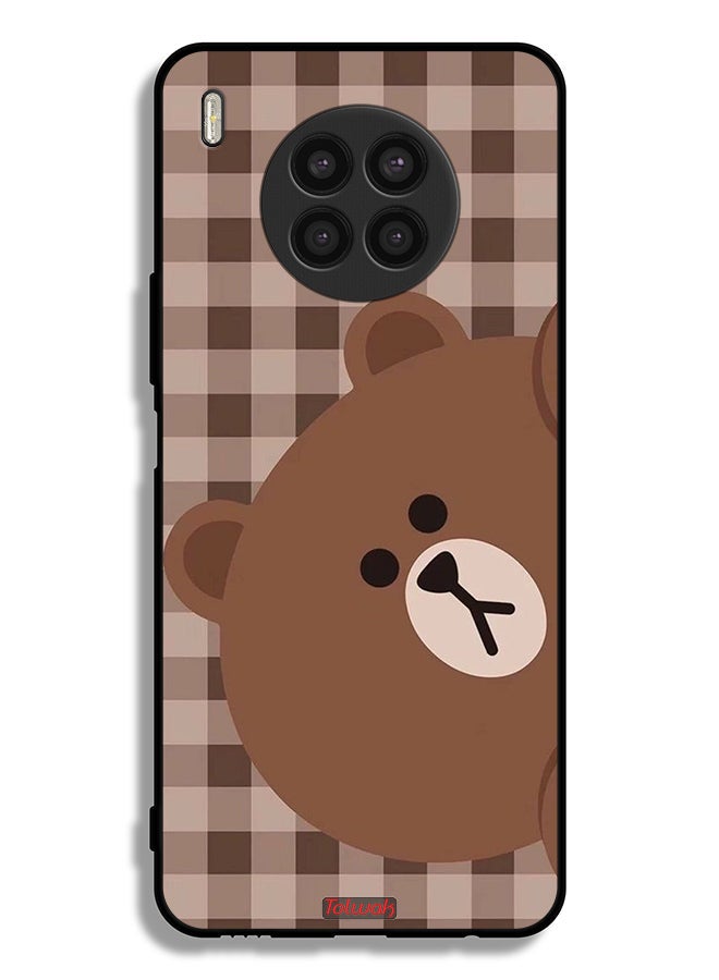 Tolwak Honor 50 Lite Protective Case Cover Teddy Bear - Image 2