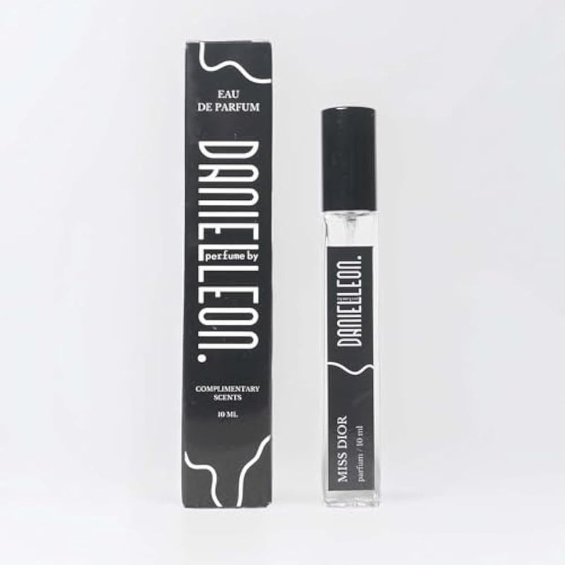 Daniel Leon, inspired perfume by MissDior, Elegant Floral Perfume for Women with Rose & Peony Notes tester, 10 ml - Image 1