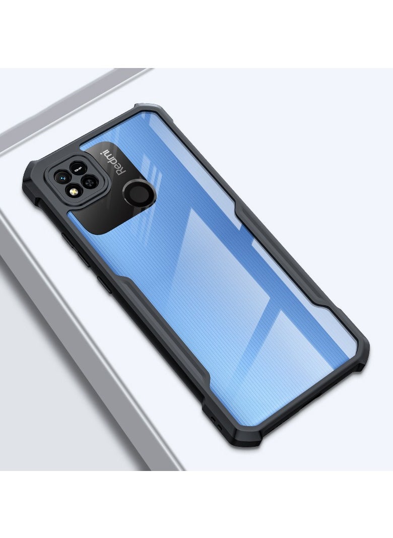ماركة غير محددة الدخن Redmi 9C / 10A 4G الهاتف المحمول حالة الغطاء ، رقيقة جدا وخفيفة الوزن الغطاء ، لينة تبو الوفير + الاكريليك شفافة الغطاء الخلفي  - Image 3