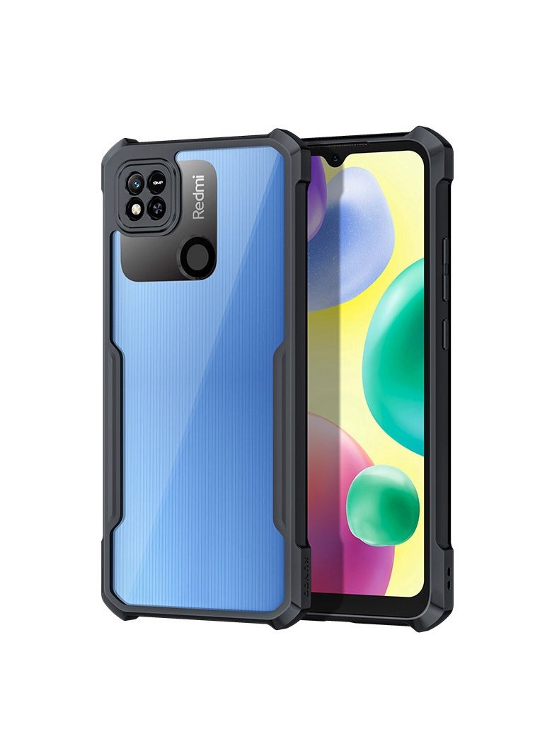 ماركة غير محددة الدخن Redmi 9C / 10A 4G الهاتف المحمول حالة الغطاء ، رقيقة جدا وخفيفة الوزن الغطاء ، لينة تبو الوفير + الاكريليك شفافة الغطاء الخلفي  - Image 1