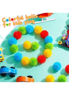 Civaner Mini Porcupine Balls Multicolor Hedge Balls For Teens Adults Spiky Colorful Balls Fidget Toys For Teens Birthday Party Favors (40 Pieces)  - Image 5