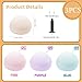 Chicooan 3 Pack Squishy Toys Stress Balls Sand Squishy Balls ASMR Toys with Air Pumps Smoothie Balls for Stress Relief Squeeze Fidget Toys for Party Favors - Image 4